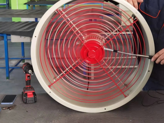 le ventilateur anti-déflagrant pneumatique d'échappement de 300mm évente la ventilation portative
