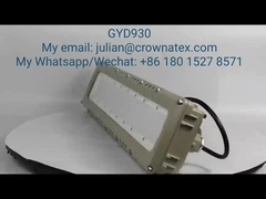 Lumières résistantes aux explosions en gros Lampes résistantes à l'eau Triproof Entrepôt industriel dangereux ATEX / CN