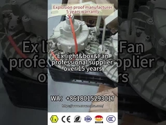 Appareil d'éclairage à LED résistant à l'explosion ATEX RoHS avec Cree Bead 180lm/watt pour la zone dangereuse 1