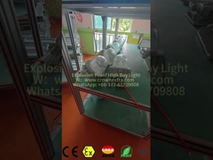 Projecteur industriel antidéflagrant certifié ATEX - 200W = Luminosité 500W pour entrepôts