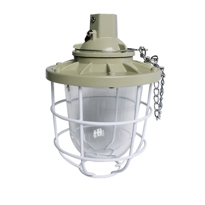 Lumen 5000K résistant à l'explosion Fixtures lumineuses HID Lentille de verre trempé