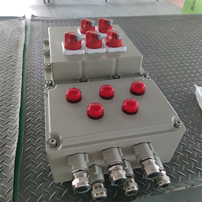 Panneau de commande ignifuge certifié ATEX CNEX pour usine de peinture Marine EPC Company