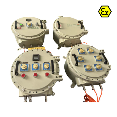 Panneau de commande anti-explosion certifié ATEX CNEX en acier inoxydable avec protection IP66