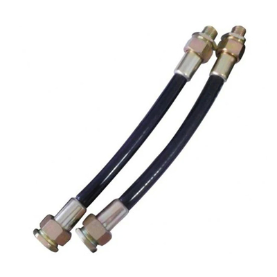 Pipe de tuyauterie flexible résistante aux explosions en caoutchouc robuste / acier inoxydable