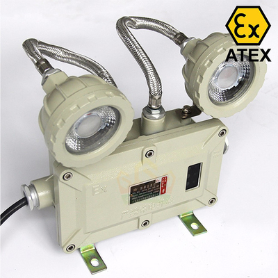 120\u00b0 Angle du faisceau Exdb Lumière d'urgence LED ignifugée avec efficacité lumineuse de 100lm/W
