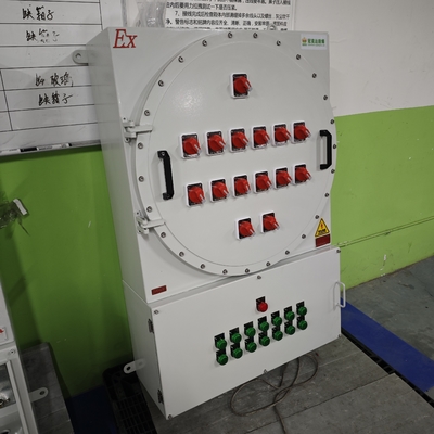 Station de commande à haute efficacité énergétique ATEX à l'épreuve des explosions Boîtes de commande électriques ignifuges 220/380Vac G1/2", G3/4", G1, G1.1/4", G1.1/2", G2