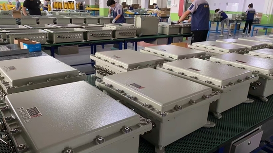Panneaux de commande à résistance à l'explosion à courant nominal certifiés ATEX CNEX ISO9001