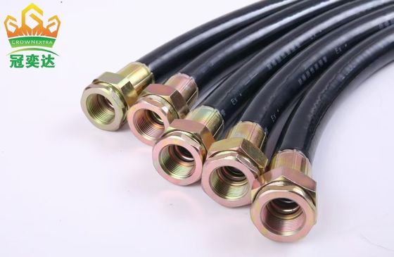 Environnement résistant à l'explosion conduit flexible caoutchouc et acier inoxydable résistance chimique bon pour les applications industrielles
