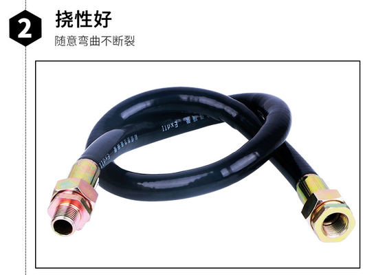 Ex Db conduit hautement flexible résistant aux explosions pour une protection IP66 dans des environnements dangereux