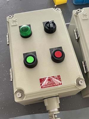 220V ATEX Ex Db IIC T6 Gb Station de commande à l'épreuve de l'air Facile à installer Convient pour la production