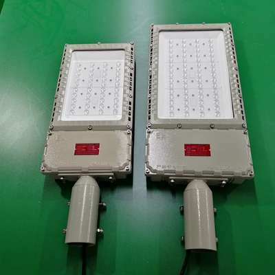 Luminaire projecteur LED pour zones dangereuses en aluminium, degré de protection IP66, adapté aux environnements extrêmes