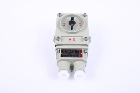 AC220V/380V AC 50/60HZ Commutateur anti-explosion à tension nominale avec certification CEI et courant nominal 10A