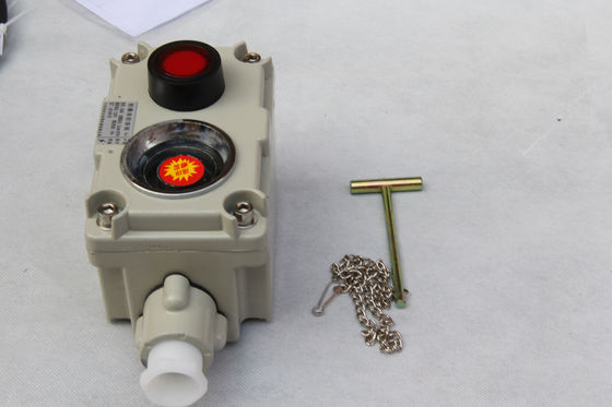 Alliage d'aluminium Ex d e IIC panneau de commande à résistance à l'explosion IP66