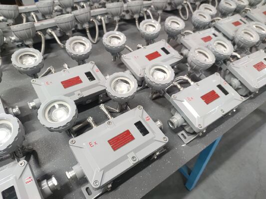 Projecteur de secours antidéflagrant 180min à double spot pour zones dangereuses 1/21 avec certification ATEX