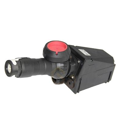 16A Bouton et prise résistant aux explosions en plastique entier GRP Ex Mark Ex Db Eb IIC T6 Gb Connecteur électrique industriel certifié