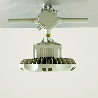 Finition jaune résistant à l'explosion LED High Bay Lights Die Casting Aluminium Housing Couleur Température de 3000 à 6500K pour les usines chimiques