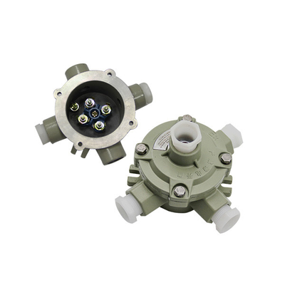 Boîte de jonction anti-explosion en alliage d'aluminium de haute qualité 220/380VAC 5 ans de garantie Atex