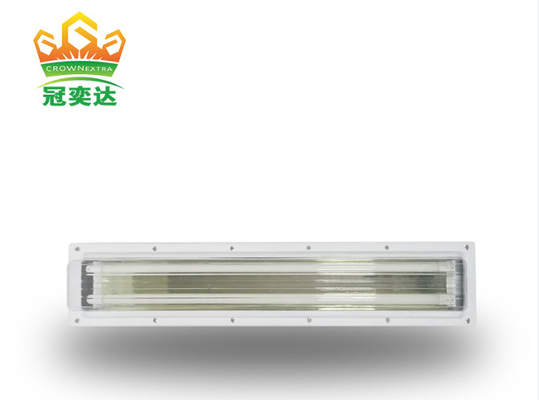 Lampe fluorescente T8 LED à l'épreuve de l'explosion 4 pieds avec boîtier en acier inoxydable 5 ans de garantie Atex