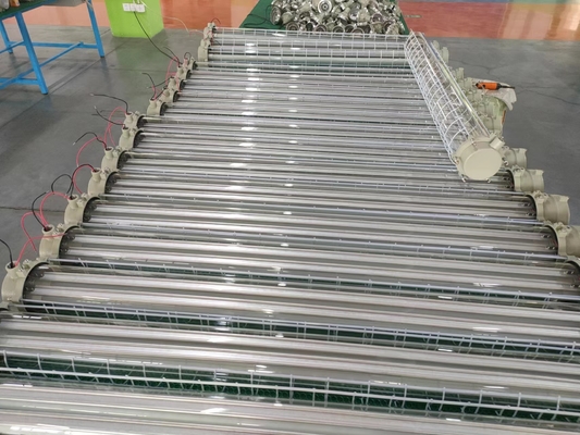 Ip66 1.2M 4Ft Lampes à haute résistance à l'explosion linéaire à LED Industrial 18-36W Double tube Lumière fluorescente à résistance à l'explosion
