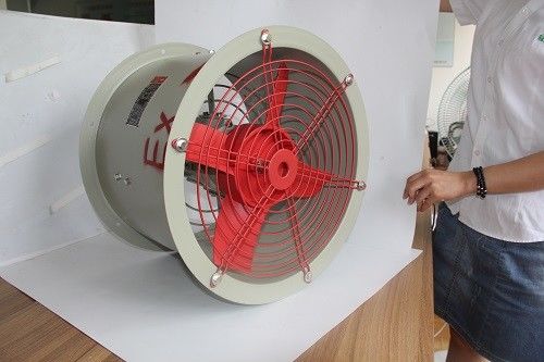 Ventilateur axial à l'épreuve des explosions de 300 mm de diamètre, y compris l'extraction par refroidissement par ventilation