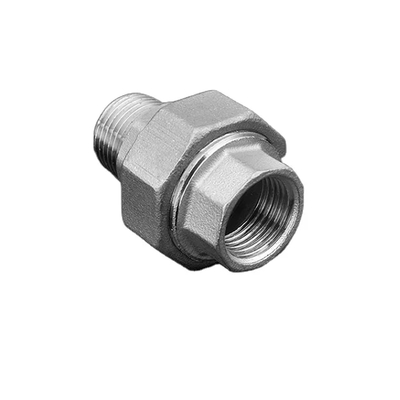 Surface lisse Glande de câble anti-explosion argentée IP68 pour une plage de diamètre de câble de 6 à 12 mm