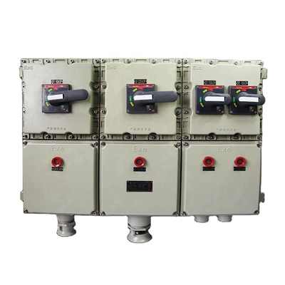 Panneaux de commande ignifuges résistant à l'explosion avec protection IP54/IP65/IP66 pour les endroits dangereux