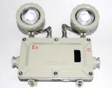 3600lm 80 CRI Lampe LED anodisée IP66 à étanchéité à l'explosion avec double entrée CA/CC