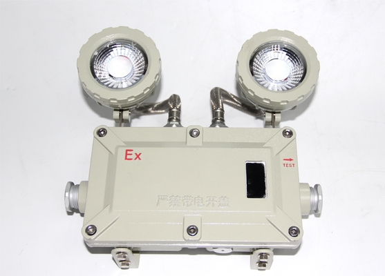 IP66 Lumière d'émergence à épreuve d'explosion LED alliage d'aluminium industriel avec temps d'urgence de 90 minutes