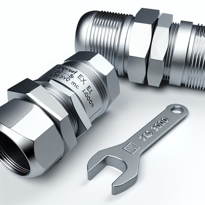 Certifié ATEX Ex Proof Gland pour câbles de 10 à 14 mm de diamètre
