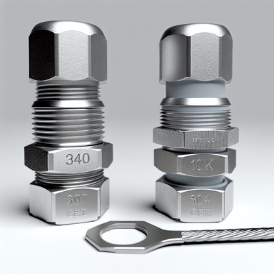 Certifié ATEX Ex Proof Gland pour câbles de 10 à 14 mm de diamètre
