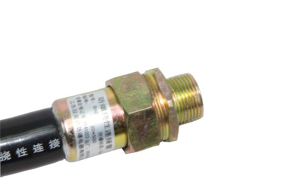 Pièces de tuyauterie flexibles résistantes à l'explosion en PVC, conduites métalliques en acier inoxydable, à haute pression