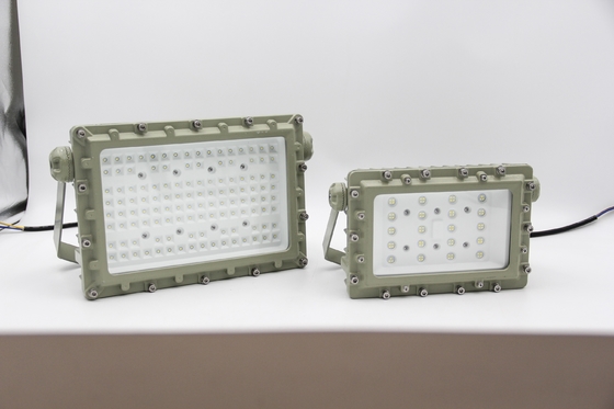 Lumières LED à résistance à l'explosion de couleur rouge de 140lm/W avec entrée AC/DC et IP66