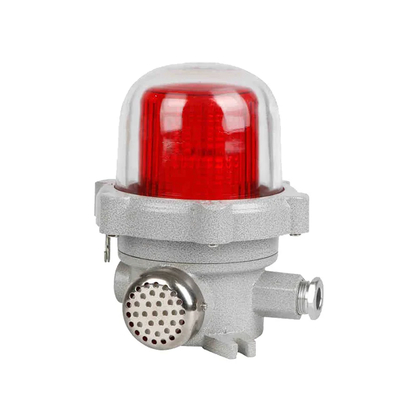 L'alarme sonore et visuelle à l'épreuve de l'explosion avec source LED adaptée aux zones 1, 2 et 2122