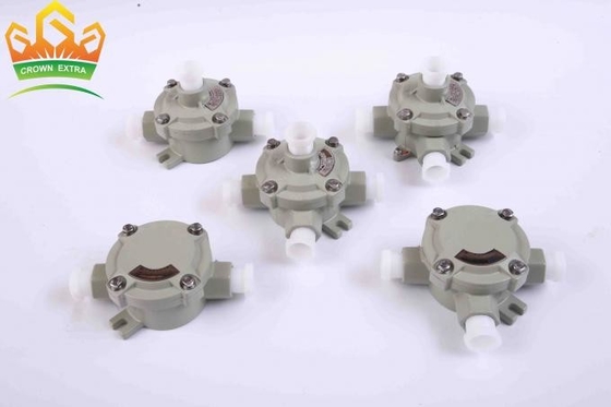 Boîte de jonction étanche à l'eau IP65 fabriquée en alliage d'aluminium pour G1/2&quot; G3/4&quot; G1&quot; G1.1/4