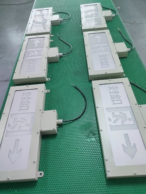 180 minutes Éclairage de la cloison de sortie d'urgence 3W 50000H Aluminium Shell IP66 LED