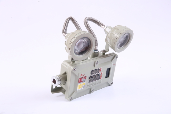 Lumière d'urgence en aluminium exproof 65-85DB Décibels d'alarme IP66
