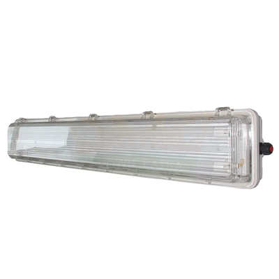 Lumière linéaire résistante aux explosions avec ATEX IECEx WF2 IP66 100lm/w pour la zone 1,2 et 21,22