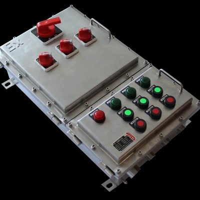 Ex Db Eb IIC T6 Gb Panneau de commande ATEX en aluminium monté au mur