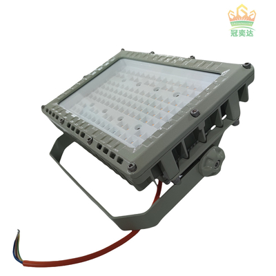 L'efficacité maximale 130lm/W Led Atex projecteur 100W 200W Pour les environnements industriels extrêmes