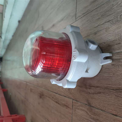Lampe d'avertissement antidéflagrante à LED 120dB | Balise de cage d'aviation 3W/5W/10W pour zones dangereuses
