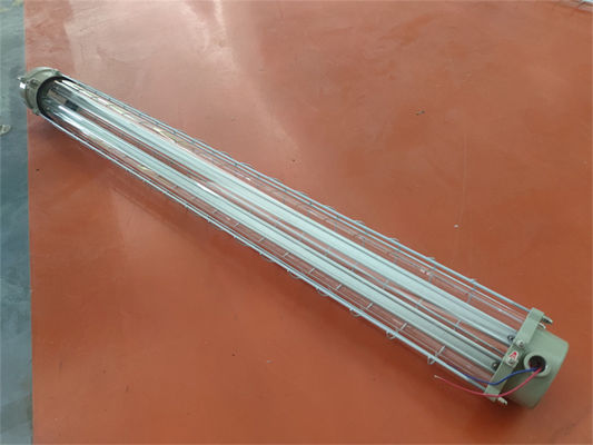 Équipement lumineux fluorescents à l'épreuve des explosions certifié ATEX pour les zones dangereuses