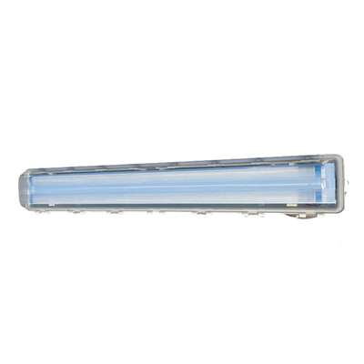 Lumière fluorescente linéaire LED résistante aux explosions GRP pour environnement industriel dangereux 110lm/w