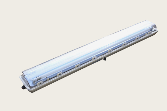 Éclairage à l'épreuve de l'explosion ATEX entièrement en plastique ((GRP) Lampes fluorescentes WF2 IP66 pour la zone dangereuse Div 1 36W
