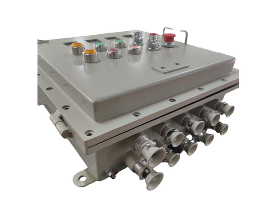 Boîte de distribution de panneaux de contrôle anti-explosion personnalisés avec protection IP66 et boîtier en aluminium de qualité marine 225A
