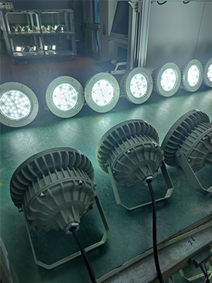 Ex Proof High bay Light 180lm/w ATEX Résistant à la corrosion IP66 Led extérieur plafond de lumière 50W-250W