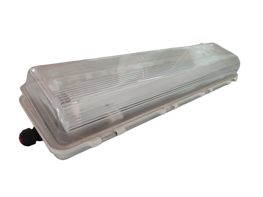 Éclairage fluorescent LED ignifuge Ex d ATEX IECEx noté IP66 pour les zones dangereuses 53W 100lm/w