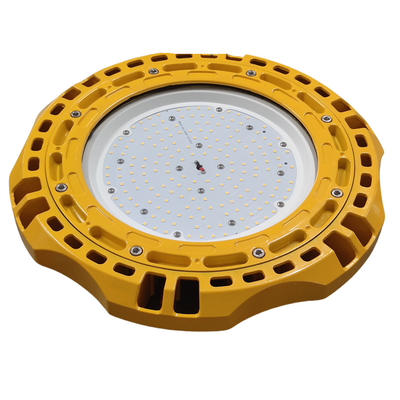 IP66 Certifié ATEX Éclairage à haute baie LED résistant à l'explosion Pour les environnements miniers pétroliers, gaziers, chimiques Efficacité 160lm/w