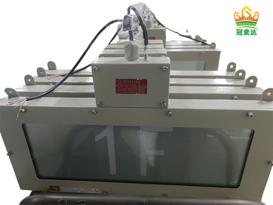 Panneau de sortie LED avec autonomie de 180 minutes et indice de protection IP66 pour environnements dangereux, avec fonction d'éclairage de secours