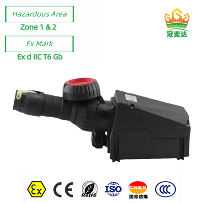 32A 63A ATEX Explosion-proof Plug and Socket 16A for Marine and Offshore Power Generation