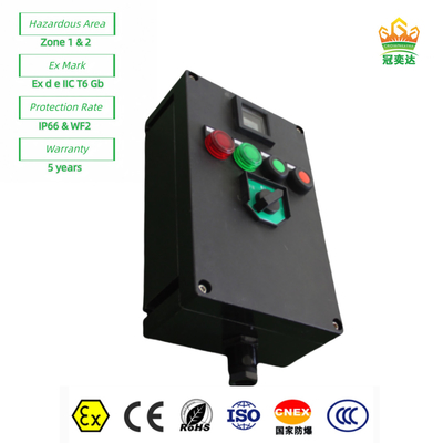Plastique intégral (GRP) personnalisable IP66 220V 380V 10A